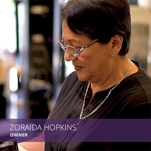 Zoraida Hopkins Master Stylist & Owner